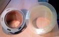 Lining of gravity flow equipment with polyurethane